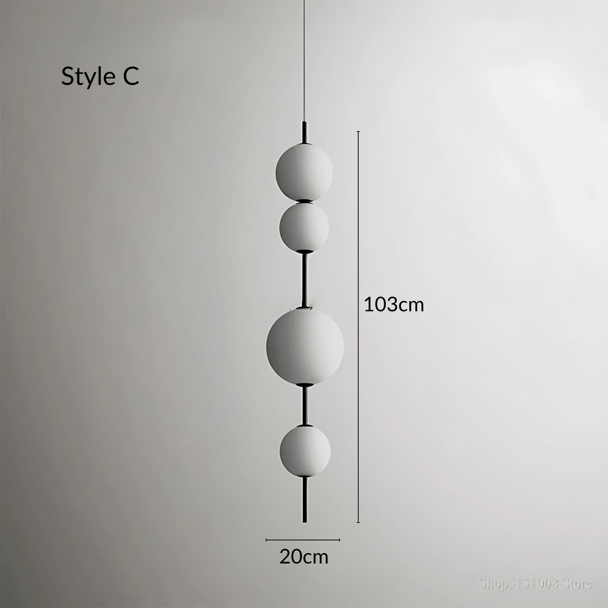 Ballistic Pendant Light – alternate view 20