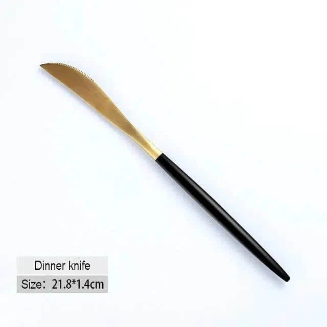 Black & Gold Cutlery Set – alternate view 11
