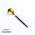 Black & Gold Cutlery Set – alternate view 4