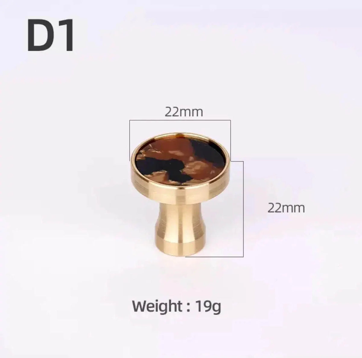 Brass and Stone Handles – alternate view 18