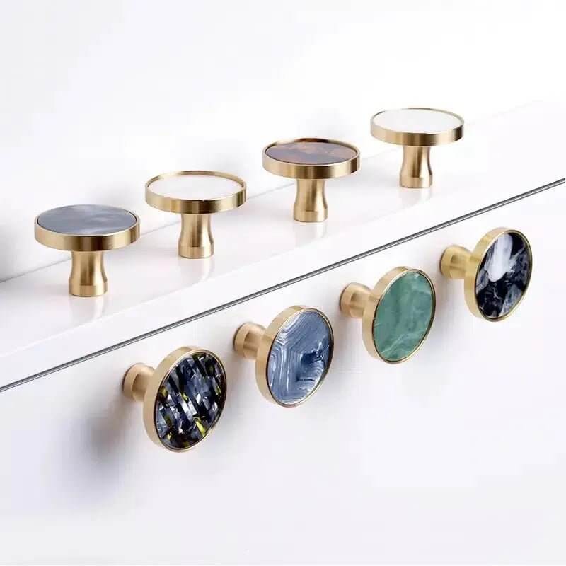 Brass and Stone Handles – alternate view 7