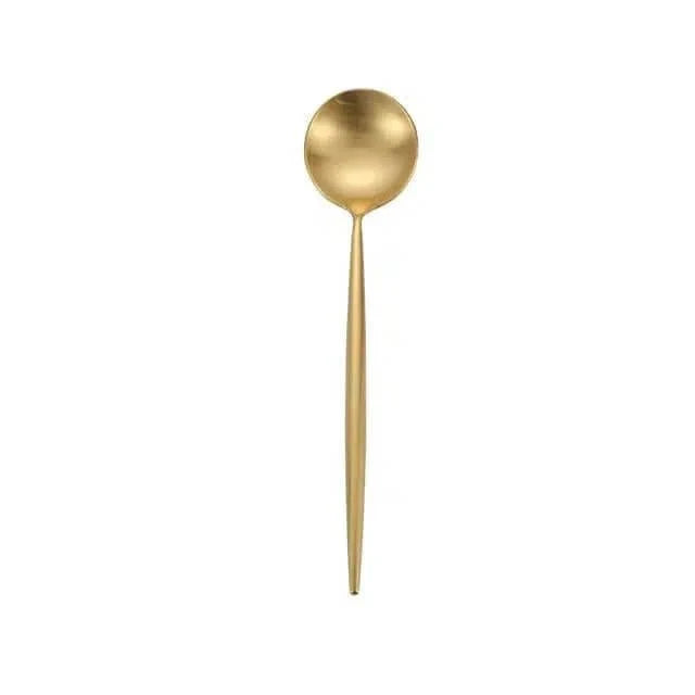 Brushed Gold Cutlery Set – alternate view 6