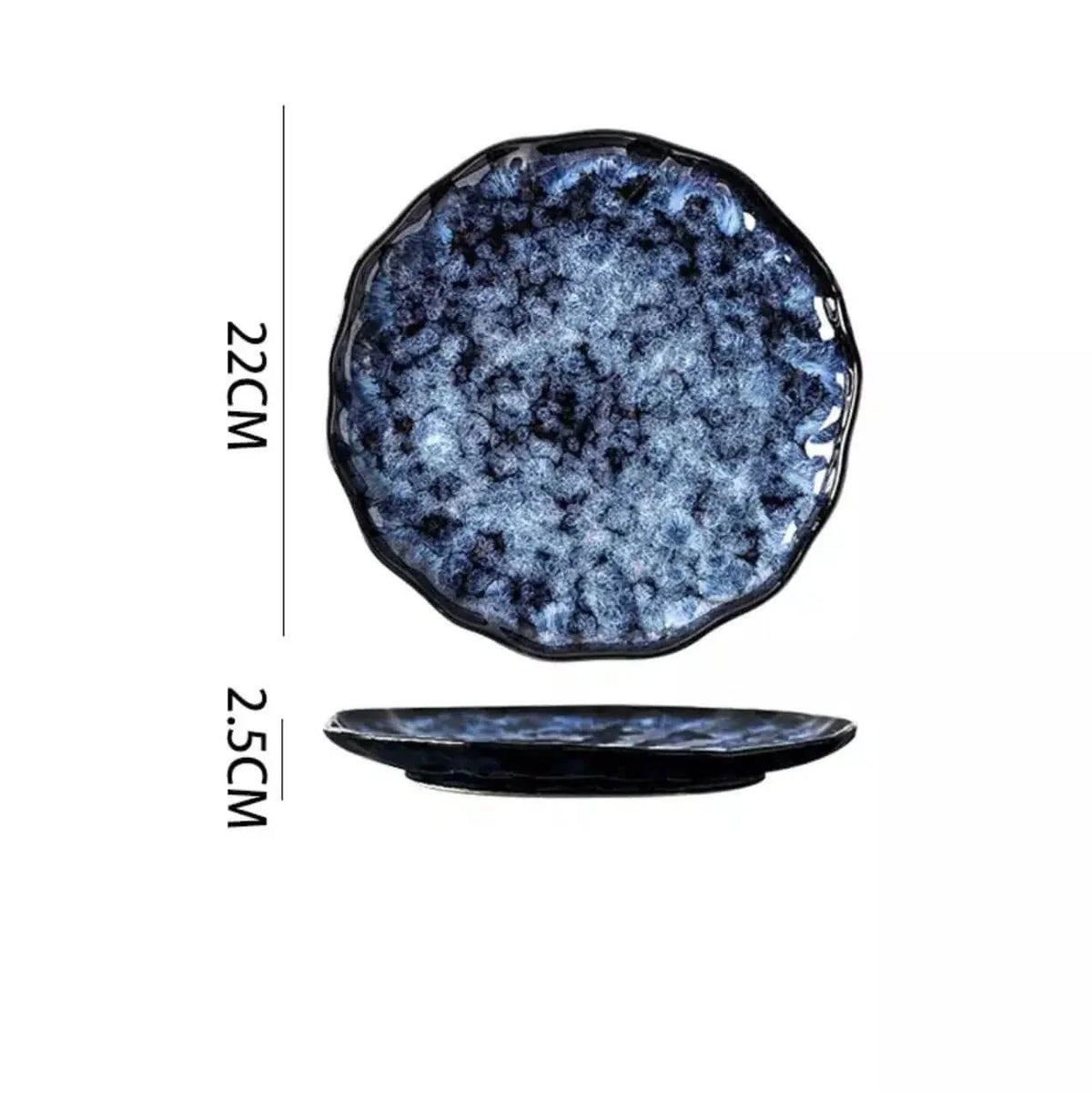 Cat Blue Japanese Style Tableware – alternate view 8