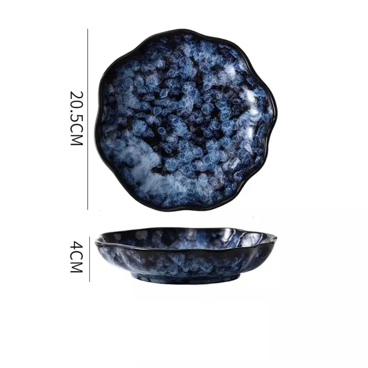 Cat Blue Japanese Style Tableware – alternate view 7