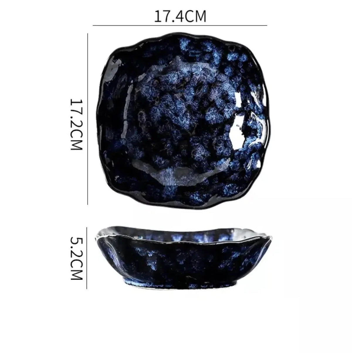 Cat Blue Japanese Style Tableware – alternate view 6