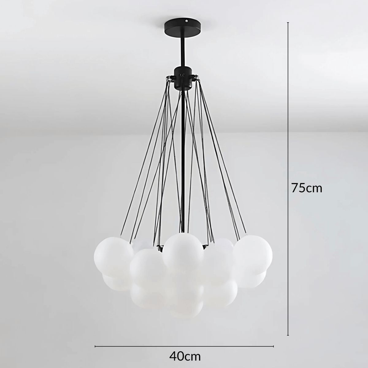 Cloud Chandelier – alternate view 8