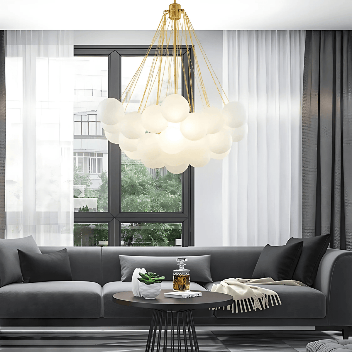 Cloud Chandelier – alternate view 11