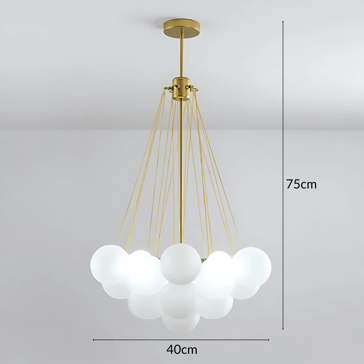 Cloud Chandelier – alternate view 6
