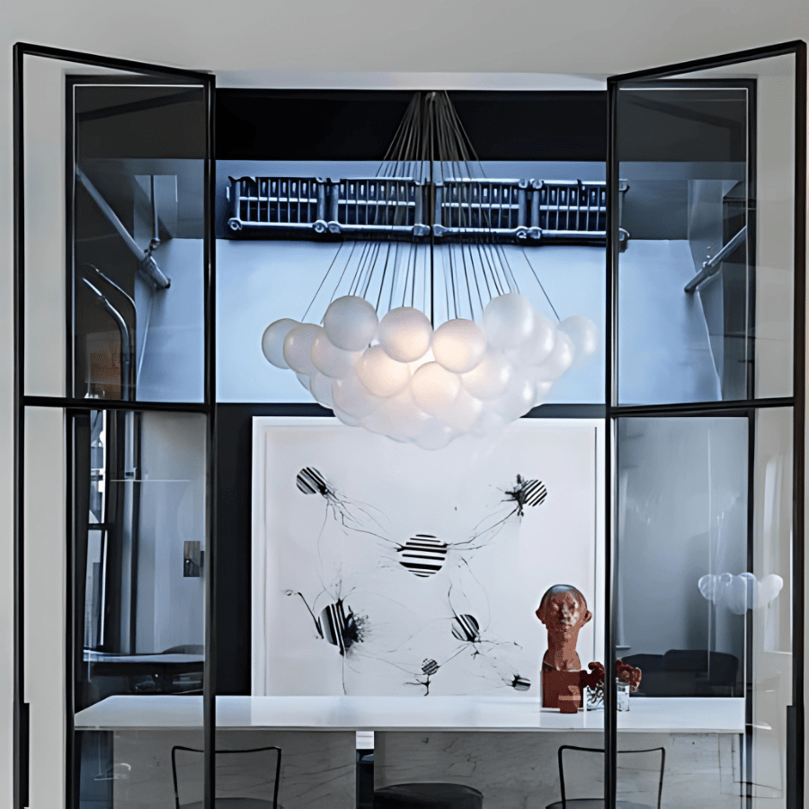 Cloud Chandelier – alternate view 3