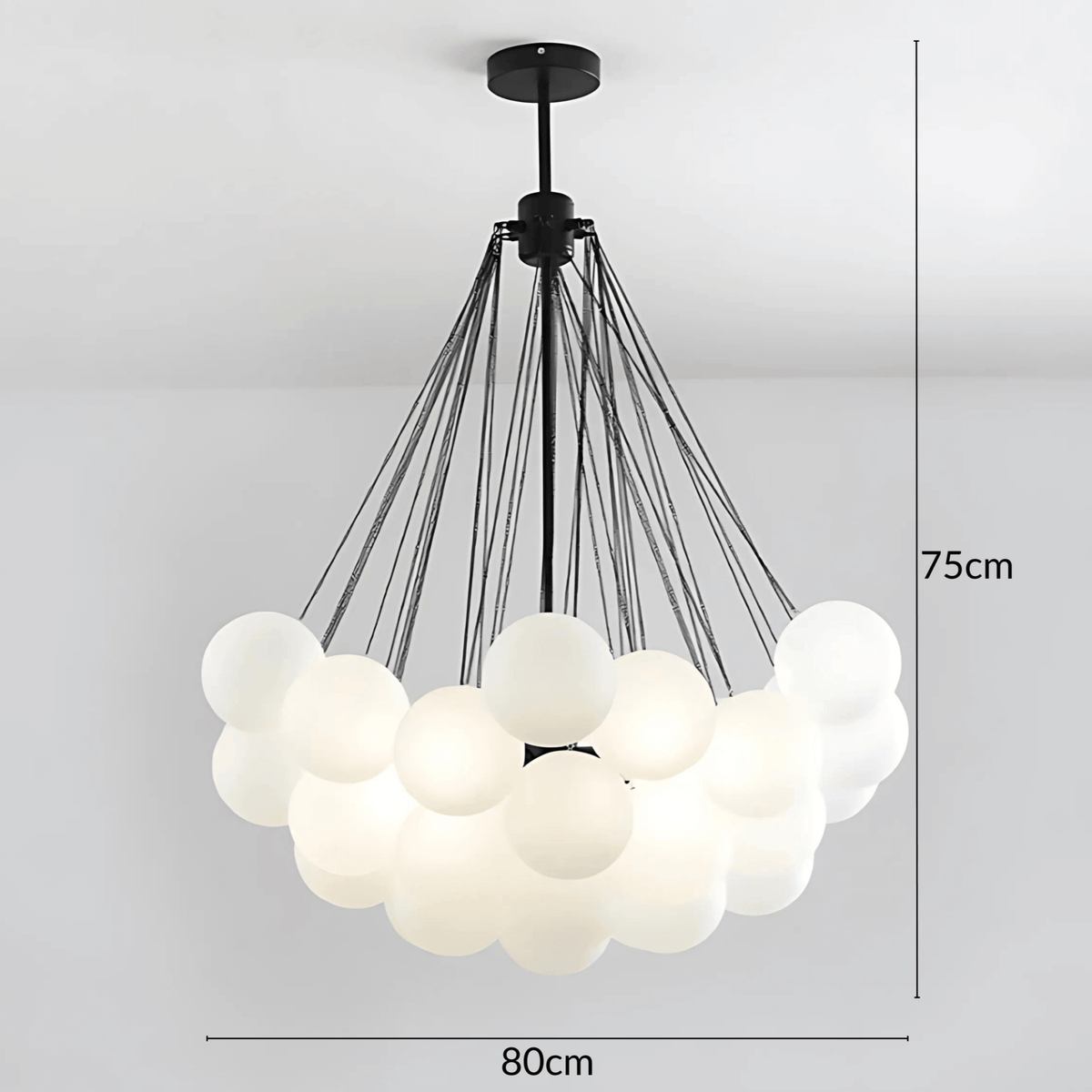 Cloud Chandelier – alternate view 9