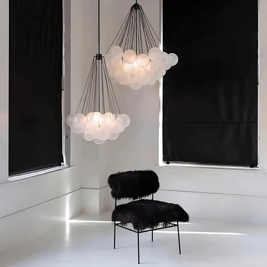 Cloud Chandelier – alternate view 2