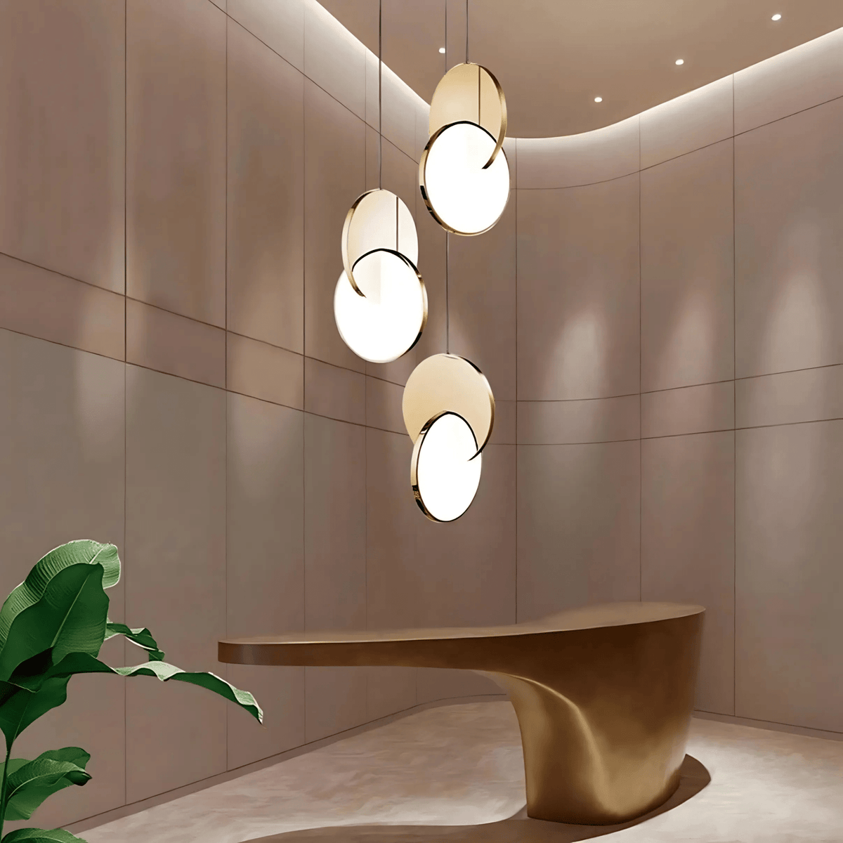 Coin Pendant Light – alternate view 3