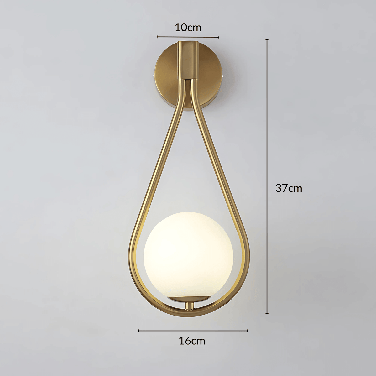 Droplet Wall Light – alternate view 9
