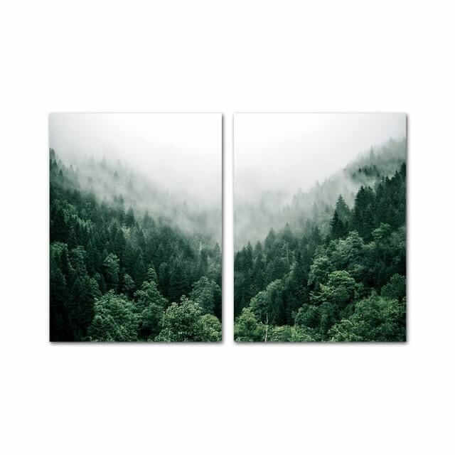 Foggy Forest Print – alternate view 6