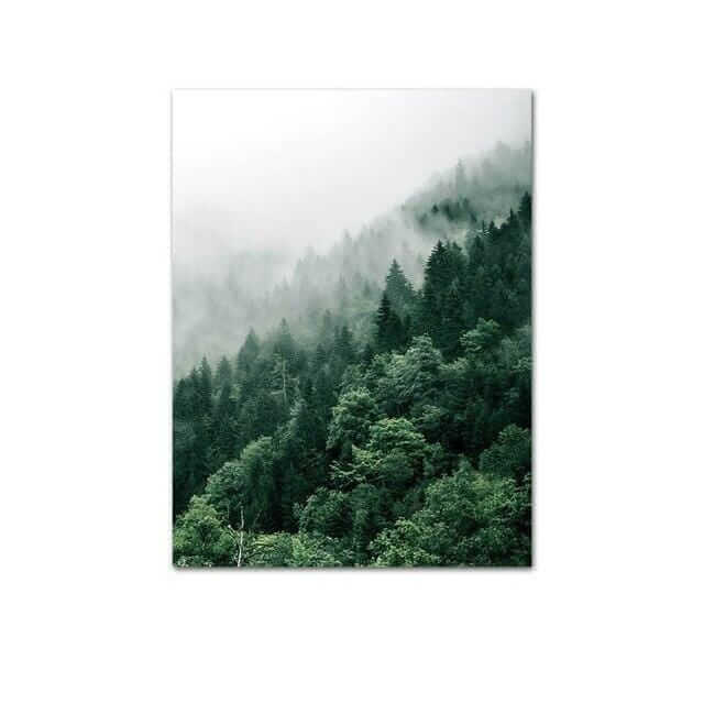 Foggy Forest Print – alternate view 5