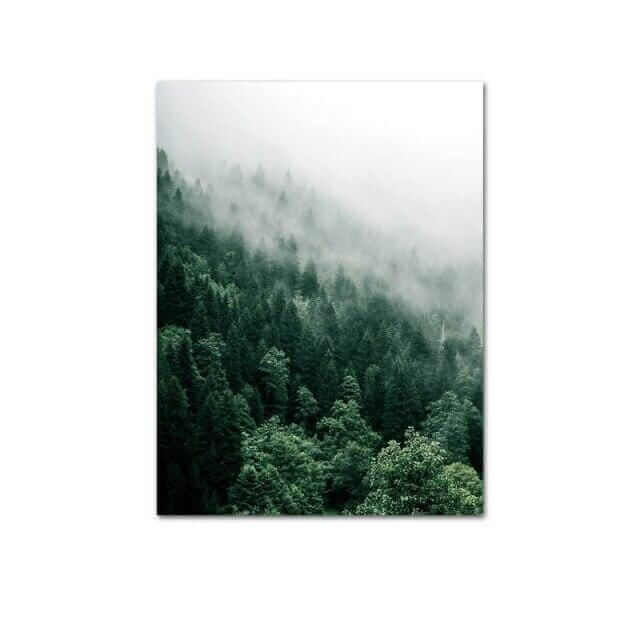 Foggy Forest Print – alternate view 4