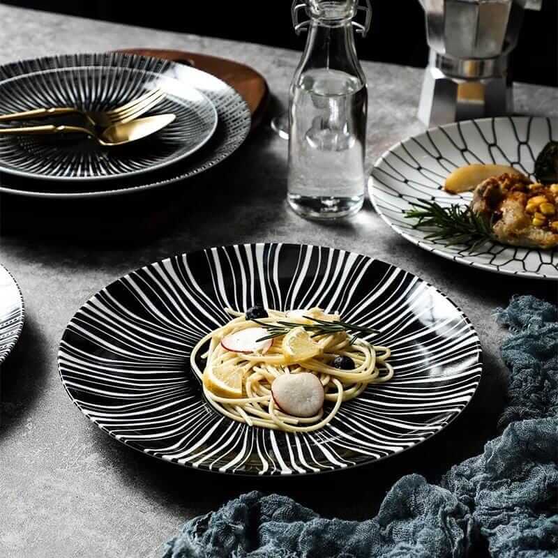 Geo Ceramic Plates – alternate view 4