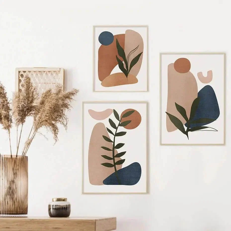 Green Leaf Bohemia Prints