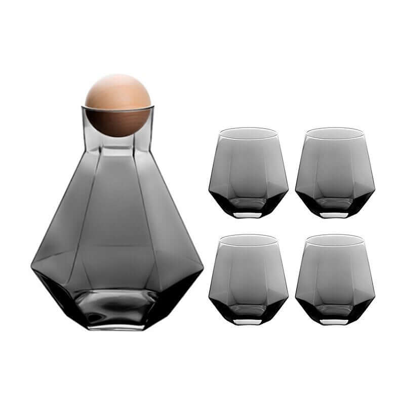 Hexagonal Glass Pitcher Set – alternate view 20