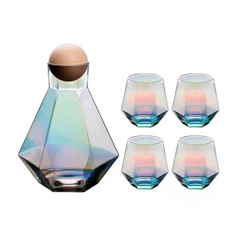 Hexagonal Glass Pitcher Set – alternate view 21