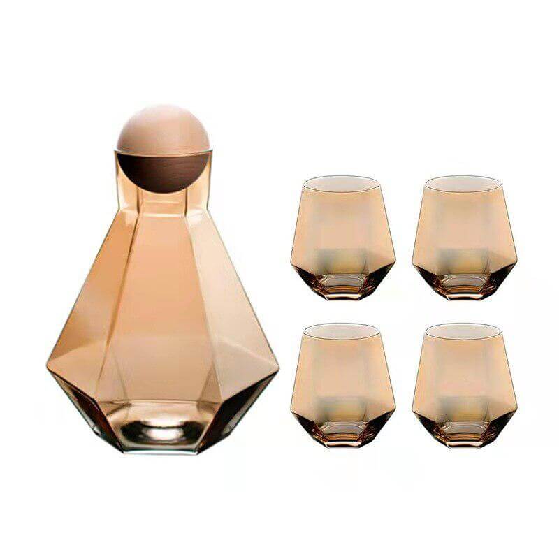 Hexagonal Glass Pitcher Set – alternate view 19