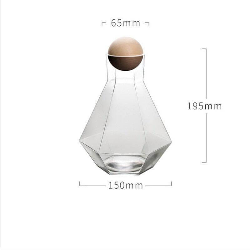 Hexagonal Glass Pitcher Set – alternate view 14