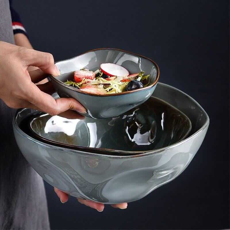 Irregular Ceramic Dishes & Plates