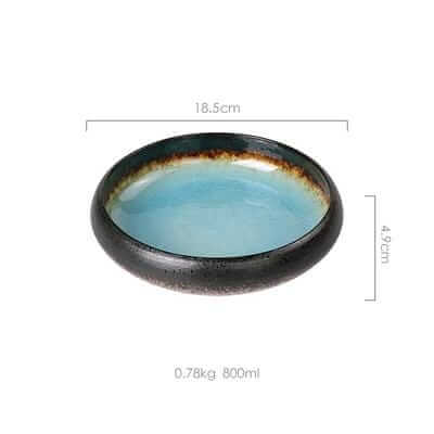 Japanese Glaze Ceramic Plates – alternate view 9