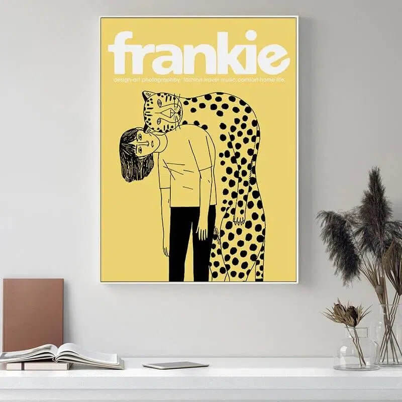 Leopard Girl Print
