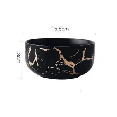 Marble Glaze Ceramic Party Tableware – alternate view 12