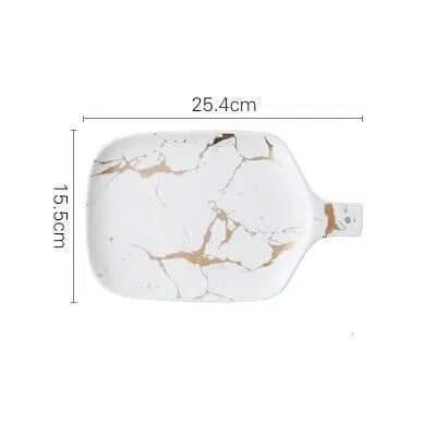 Marble Glaze Ceramic Party Tableware – alternate view 10