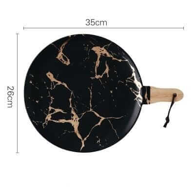 Marble Glaze Ceramic Party Tableware – alternate view 9
