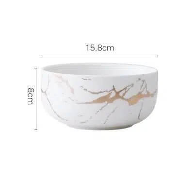 Marble Glaze Ceramic Party Tableware – alternate view 20