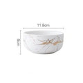 Marble Glaze Ceramic Party Tableware – alternate view 19