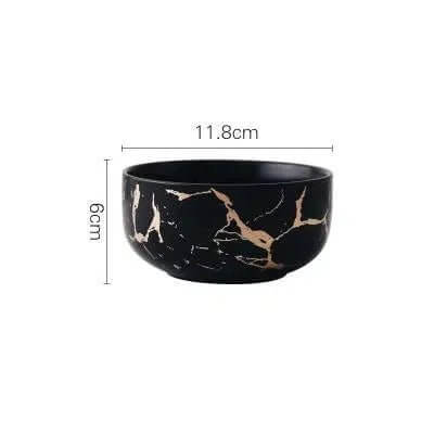 Marble Glaze Ceramic Party Tableware – alternate view 17