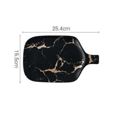 Marble Glaze Ceramic Party Tableware – alternate view 16