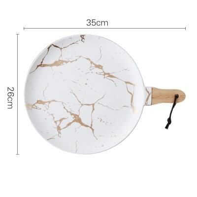 Marble Glaze Ceramic Party Tableware – alternate view 22
