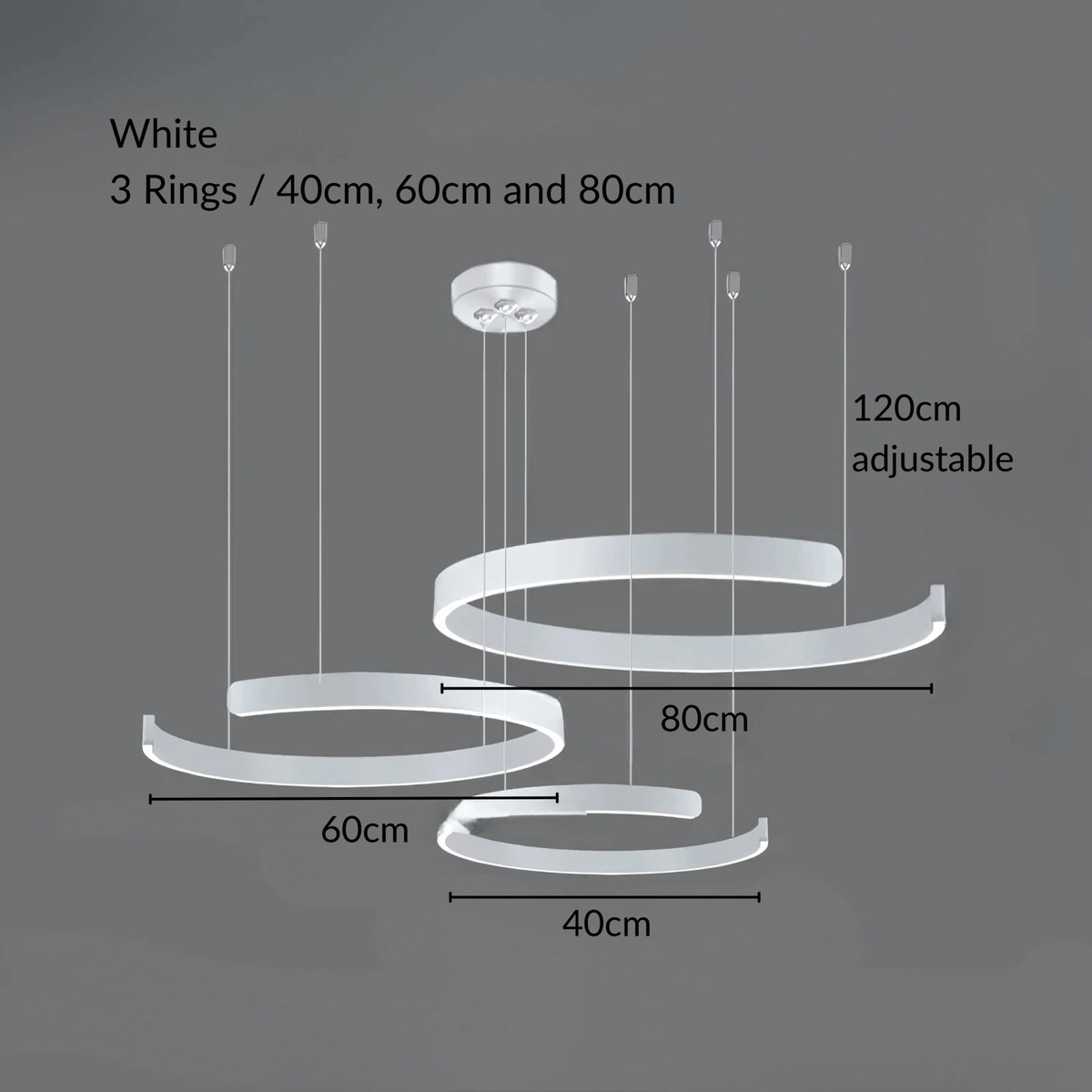 Matrix Chandelier – alternate view 30