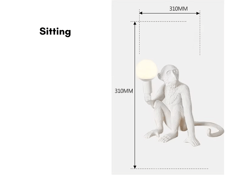 Monkey Table Lamp – alternate view 24