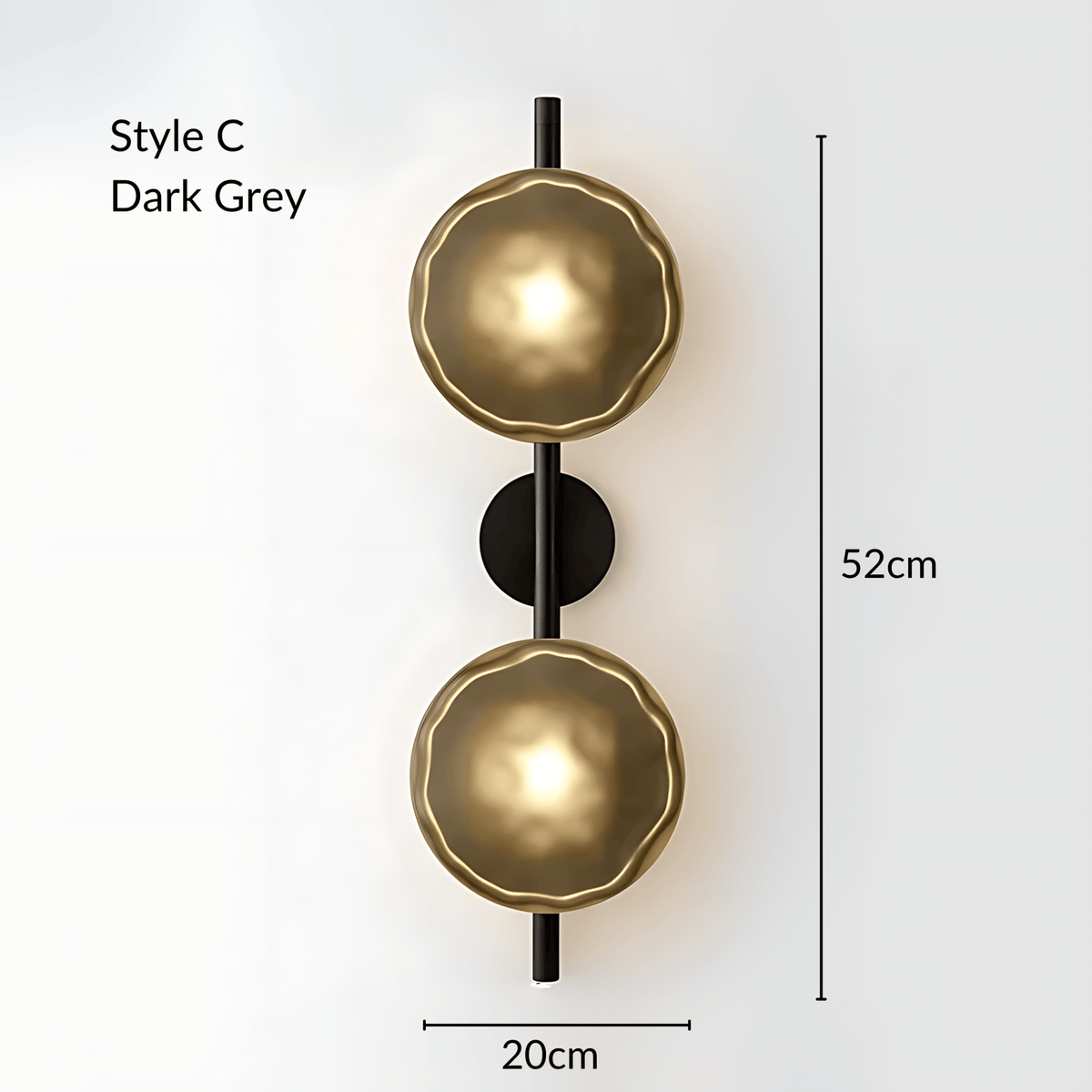 Oyster Wall Light – alternate view 34