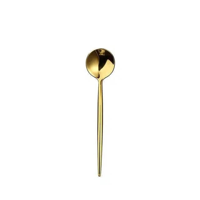 Polished Gold Cutlery Set – alternate view 3