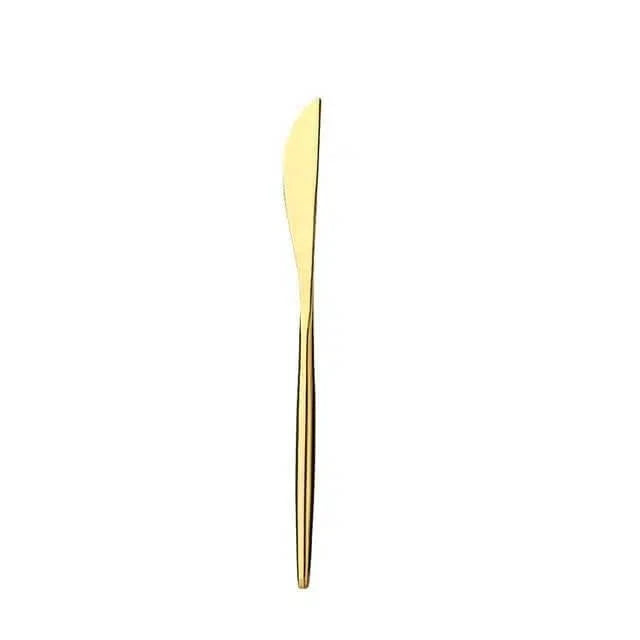 Polished Gold Cutlery Set – alternate view 12