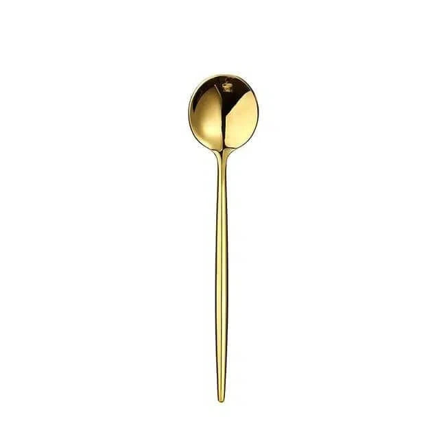 Polished Gold Cutlery Set – alternate view 5