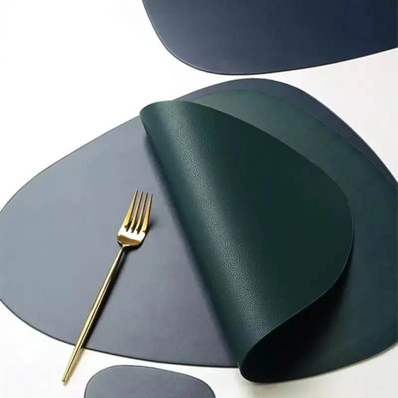 PU Leather Table Mats & Coasters – alternate view 2