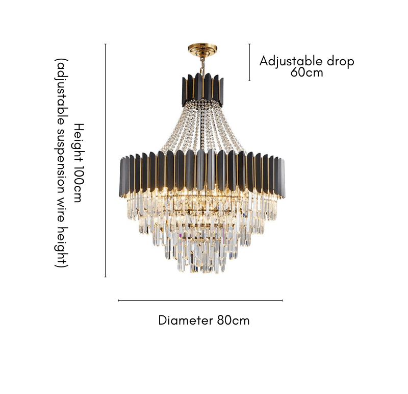 Royal Oak Chandelier – alternate view 8