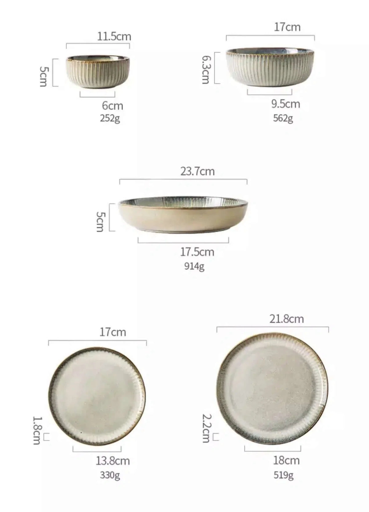Rustic Ceramic Tableware – alternate view 11