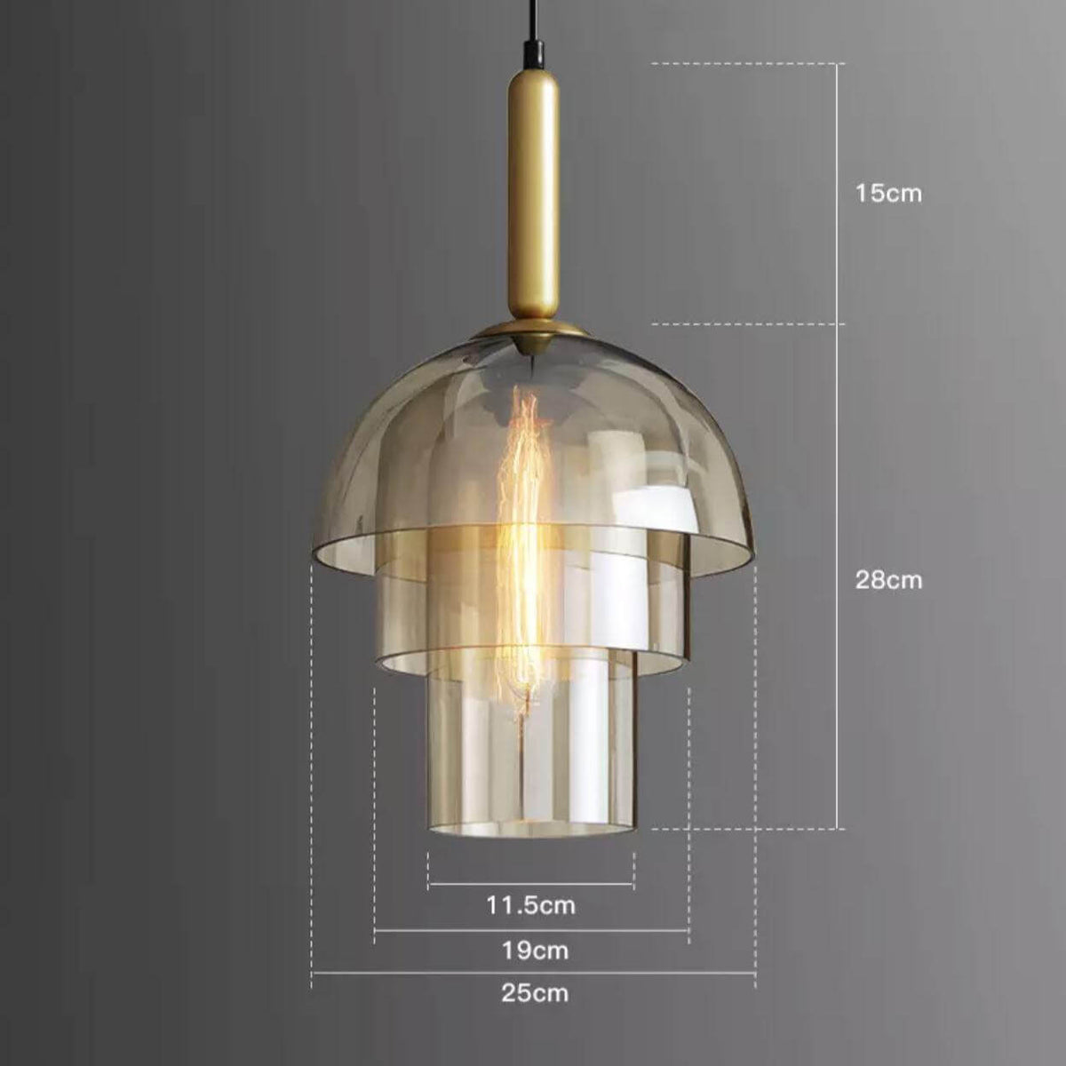 Salt Pendant Light – alternate view 7