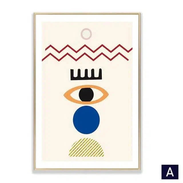 Scandinavian Abstract Prints – alternate view 4