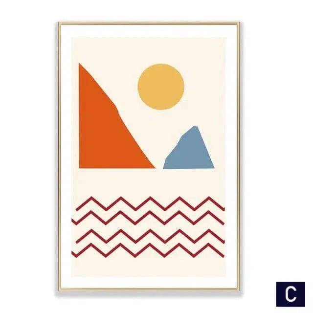 Scandinavian Abstract Prints – alternate view 6