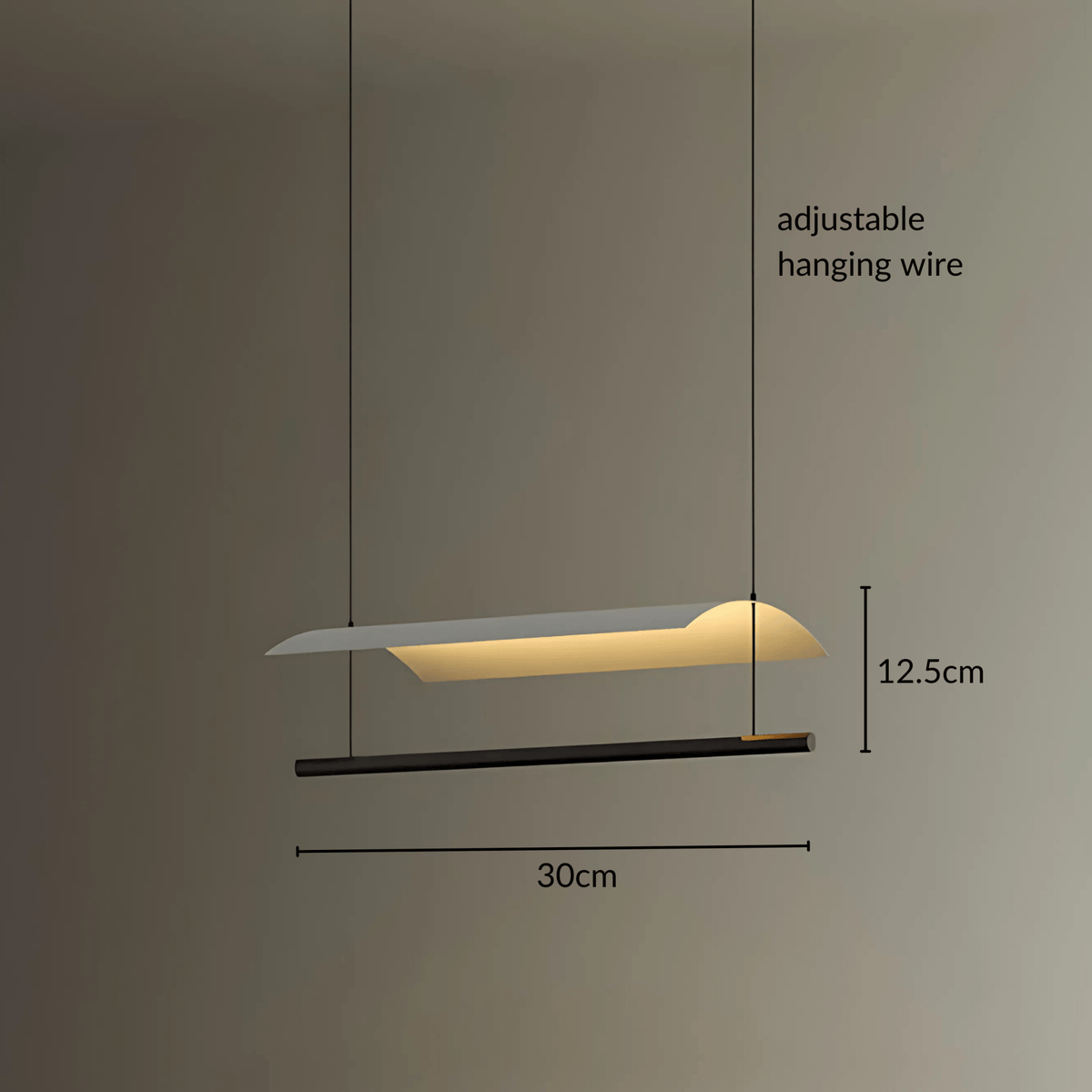 Selene Linear Pendant Light – alternate view 7